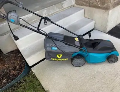 Yardworks 14" 10A Corded Electric Lawnmower, View more