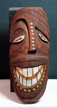 Norm Knott: Indigenous Art: Face Shield