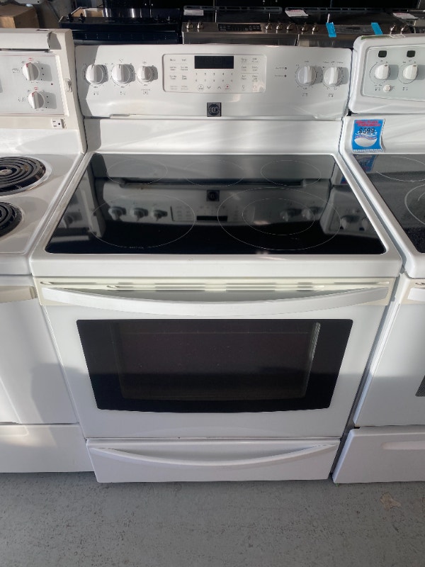 Cuisinière Four BLANC VITROCÉRAMIQUE CONVECTION C1 WHITE Stove