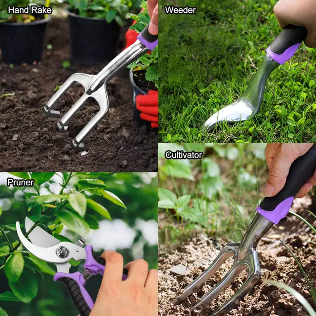 NEW Garden Tools Set 83 Piece, Succulent Included, Heavy Duty in Outdoor Tools & Storage in London - Image 5