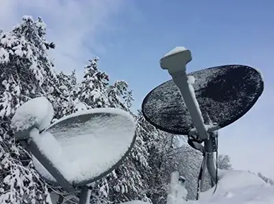 SHAW EXPRESS VU DIRECT TV DISH COVER HOUSSE ANTENNE SNOW NEIGE, View more