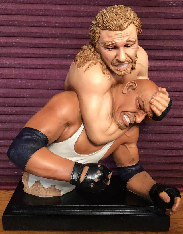 WWF-Wrestling Molded Sculpture from Resin-Heavy Duty in Arts & Collectibles in City of Toronto - Image 2