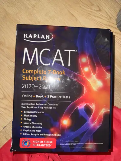 mcat book kaplan 2020-2021 , View more