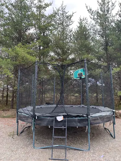 Alleyoop 14ft double bounce trampoline , View more