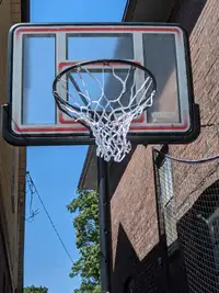 Basketball net with protective side nets
