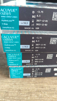 Acuvue Oasys with Hydraluxe 1-Day Contact Lenses