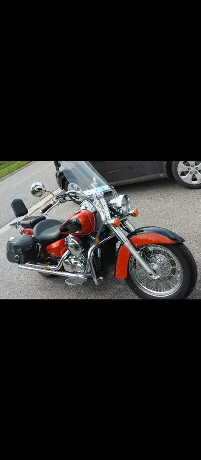 2006 honda aero 750cc good condition 28000 kms lots of extras mustang solo seat and 2 up stock seat...
