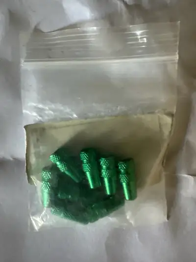 Presta Valve Caps- 8 Aluminum bike  caps, View more