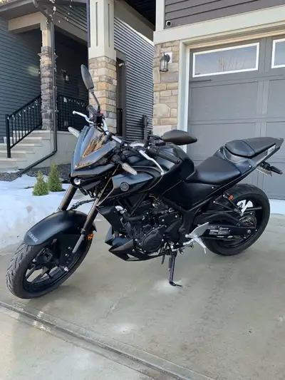 2022 Yamaha MT03 Excellent condition, stored indoors, tail tidy, heated grips, windshield, tank bag....