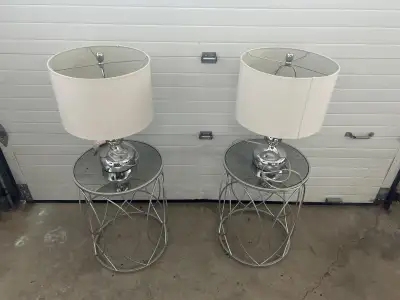 Matching Lamps and Side Tables , View more