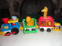 TRAIN DU CIRQUE FISHER PRICE  VINTAGE