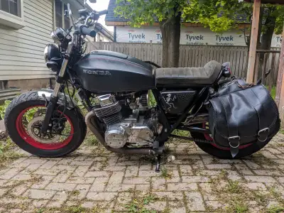 1972 CB 750K custom Brat (836 C.C. Overbore) Modifications: - 836CC (65mm oversized) with Aerius for...