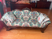 Antique Mahogany Sofa