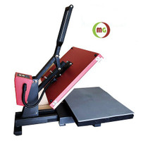 16 X 24" Heat Press (Flat ) w/ "Pull-out" Base clamshell