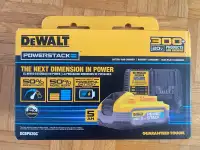 Dewalt 5AH power stack & charger kit