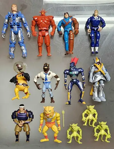 Vintage Rare Action Figures lot, View more