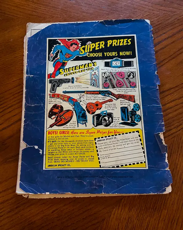 Famous 1st Edition Treasury All Star Comics 3 Limited Collectors in Comics & Graphic Novels in Kingston - Image 6