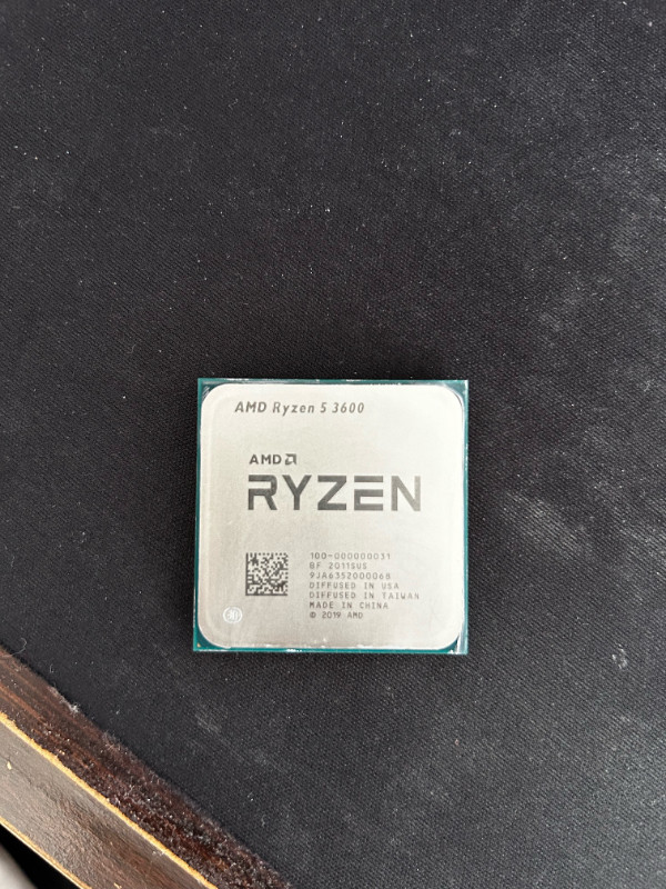 Processeur AMD Ryzen 5 3600 125$ dans Services (Formation et réparation)  à Longueuil/Rive Sud - Image 2
