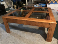 Coffee Table With Matching Side Table For Sale