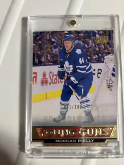 2013-14 UD Morgan Rielly Young Guns #61/100 EXCLUSIVES RC, View more