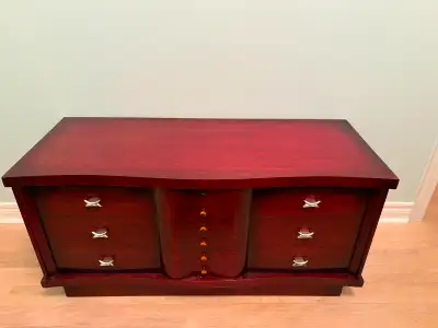 Canadian Made Vintage Solid Wood Cedar Chest, View more