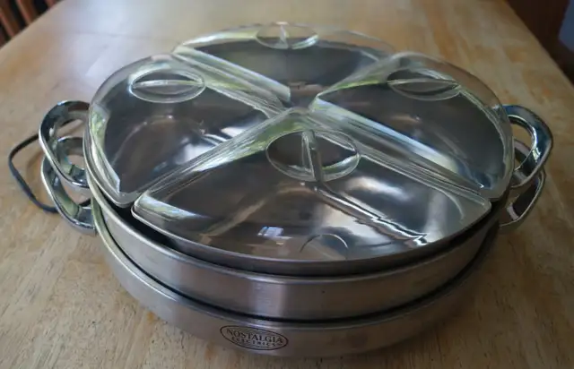 LAZY SUSAN BUFFET WARMER