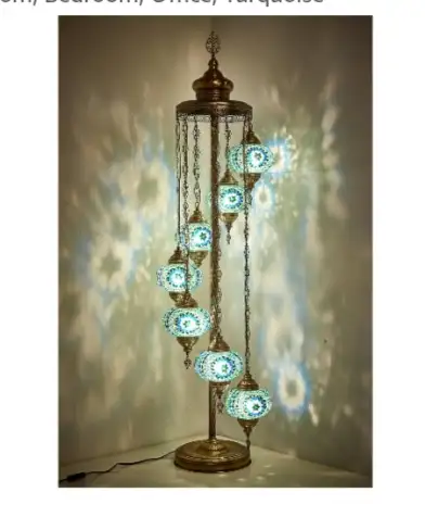 Beautiful Bohemian Turkish Floor Lamp, View more