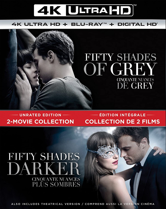 4k Ultra Hd Blu ray Fifty Shades of Grey and Fifty Shades Darker in CDs, DVDs & Blu-ray in Kitchener / Waterloo