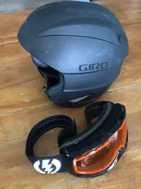 Giro Talon Snow Helmet (size XS / 49-52 cm) and Goggles