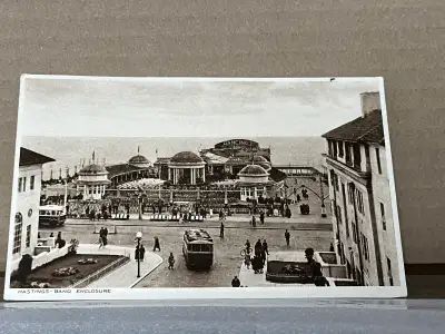 Vintage Hastings Band Enclosure Postcard, View more