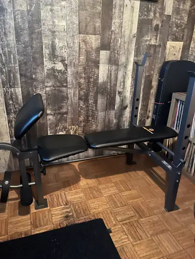 weight bench only(weights not included), View more
