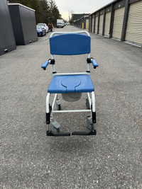 DRIVE MEDICAL SHOWER COMMODE WHEELCHAIR DELIVERY INCLUDED 