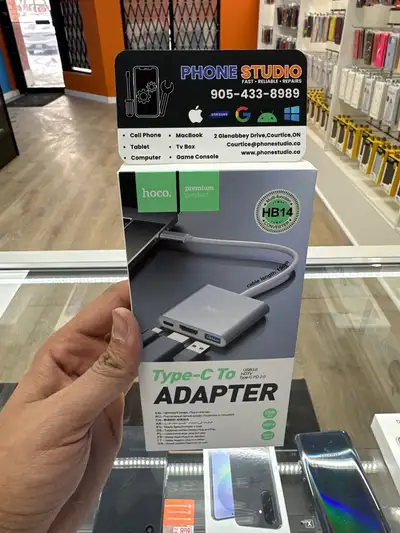 Type-C To HDMI/USB Adapter, View more