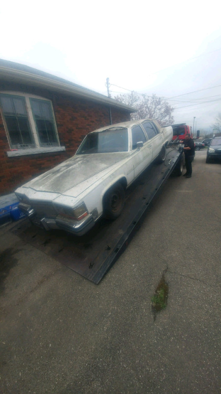 1989 Cadillac Brougham trunk and Hood front header panel fenders in Auto Body Parts in St. Catharines
