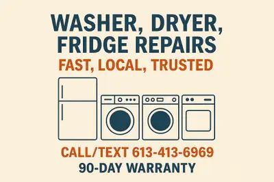 Ottawa Appliance Repair & Installation Services – Electric Only, View more