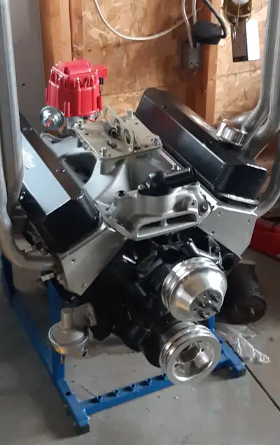 Rebuilt Chevy 327 sbc bored 40 over Everything new just needs carb. Asking $6500 obo