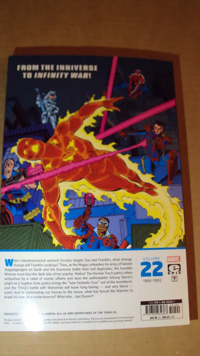 MARVEL - THE FANTASTIC FOUR - EPIC COLLECTION - VOLUME 2262863730518913121