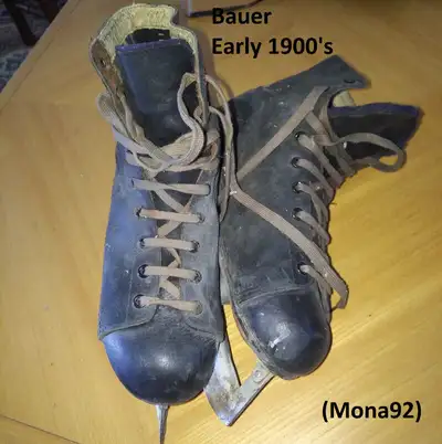 Antique Skates - Bauer, Early 20th Cenrury, View more