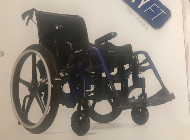 Liberty Fully Tilting Adult Wheelchair with Roho air cushioning in Health & Special Needs in Kamloops - Image 4