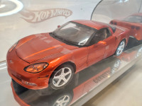 1:18 Hot Wheels Showcase Chevrolet Corvette C6 Coupe Orange