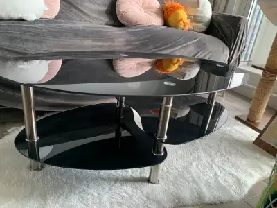 Glass coffee table, View more