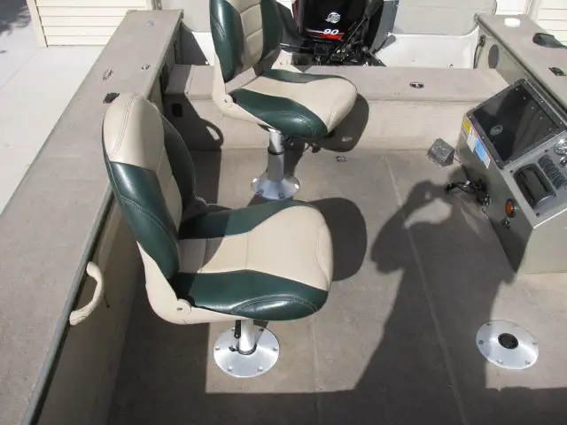 2003 Alumacraft tournament pro 175 in Powerboats & Motorboats in Nipawin - Image 4