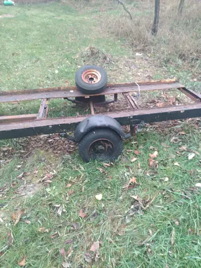 ATV trailer with spare tire asking $325 obo