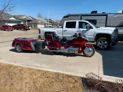 Amazing classic Goldwing touring bike with matching Escapade Trailer. Wife has lost interest in tour...