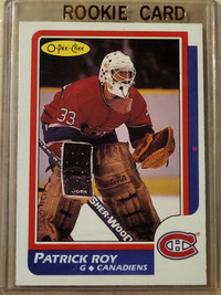 Patrick Roy O-Pee-Chee #53 Rookie Card in Mint Condition