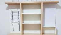Ikea Desk Hutch to create more storeage