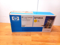 HIGH QUALITY HP COLOR LASERJET Q7582A YELLOW INK CATRIDGE,