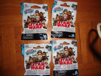 4x mirco force star wars series 3 collectable figures