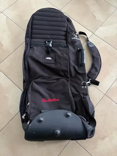 Like New***Samsonite wheeled golf travel , View more