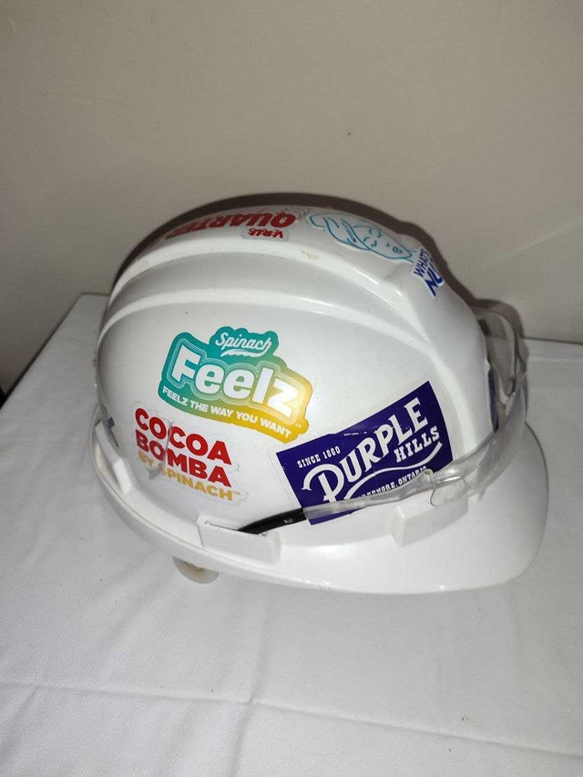 Hardhat Hair with stickers. Gard hard hat in Other in City of Toronto